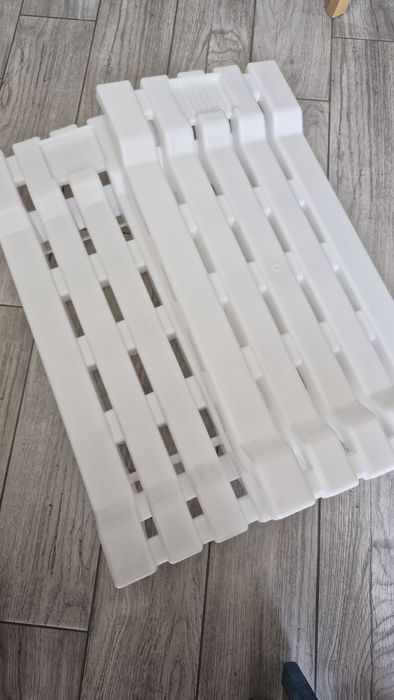 Сидіння на ванну (полка на ванну) Консенсус біле, б/в