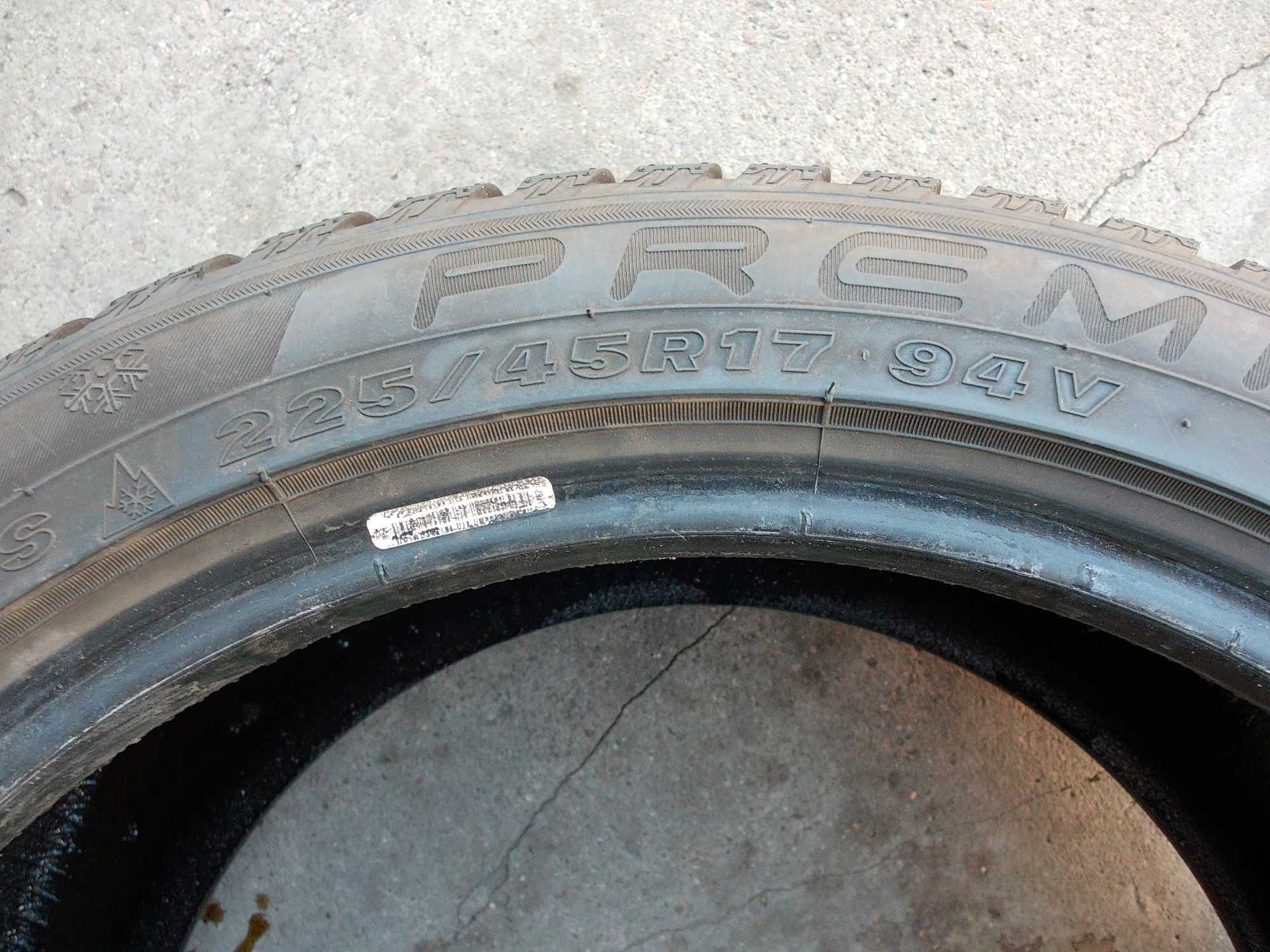 Maxxis Premitra Snow WP6 225/45/17 94V ładne z 2020r
