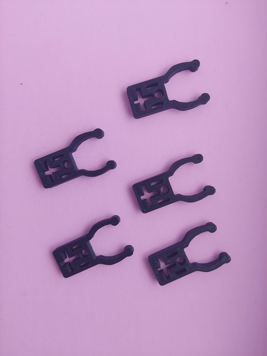 Monster High Haczyki do stojaków druk 3D czarne 10 sztuk