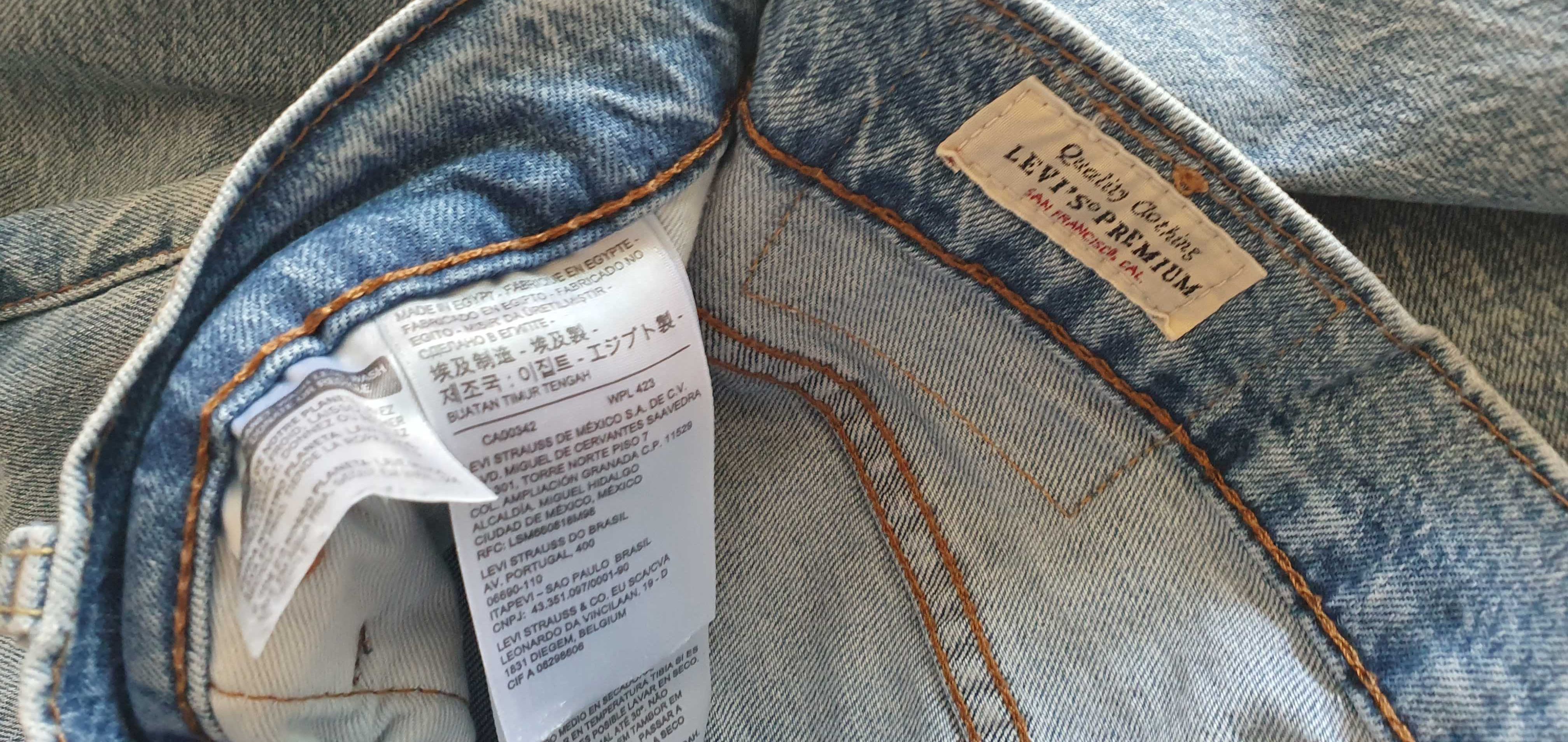 Calças de ganga Levi’s Modelo 502  30x32 - Originais