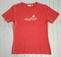 Jackpot damski czerwony T-shirt r.2