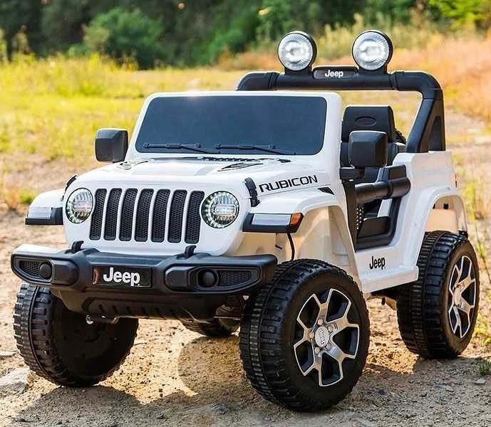 Потужний! Дитячий електромобіль JEEP RUBIСON 4WD детский электромобиль