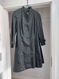 Czarny płaszcz trencz GilBert XL
