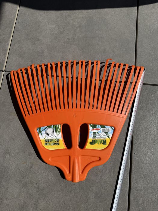 Grabie ogrodowe xl plastikowe pomaranczowe 50cm Ramp Master Garden