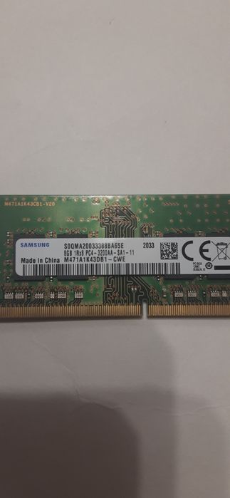 ОЗУ 8Гб ddr4 SO-DIMM для ноутбука