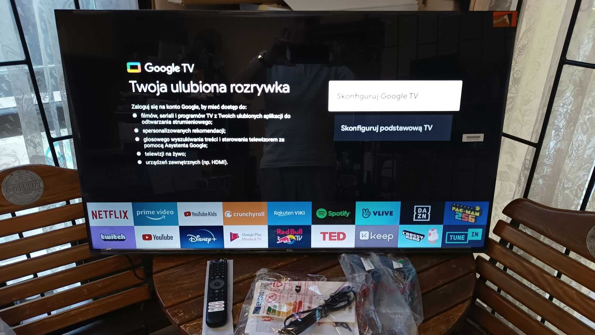 Telewizor TCL 43P635 LED 43'' 4K Ultra HD Android (Google TV)