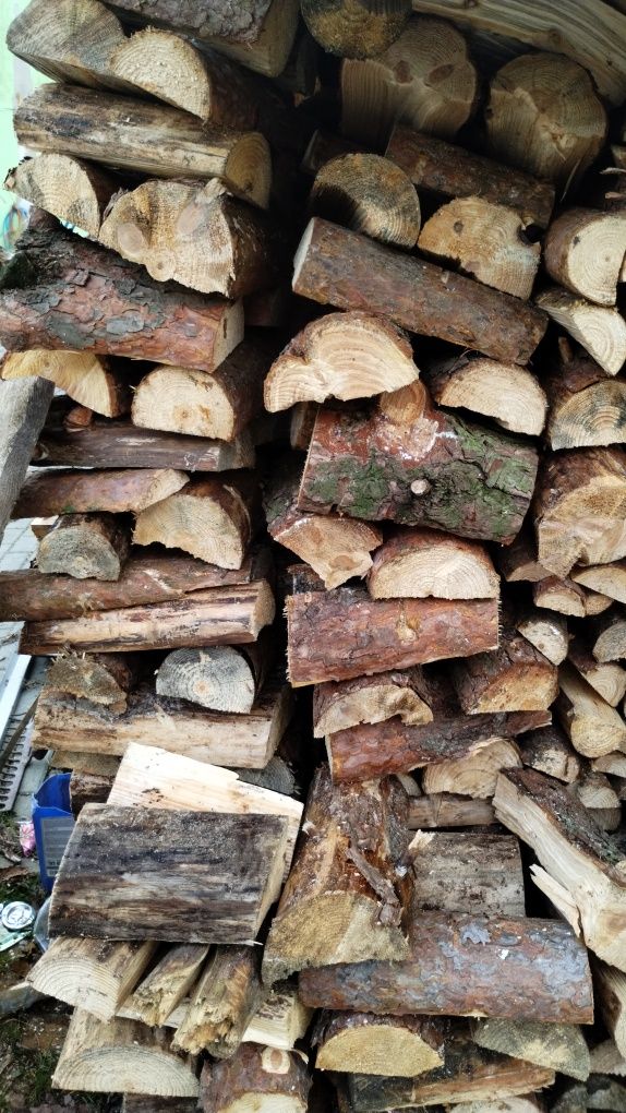 Sprzedam drzewo  SEZONOWANE Sosna, Brzoza, Dąb, Buk