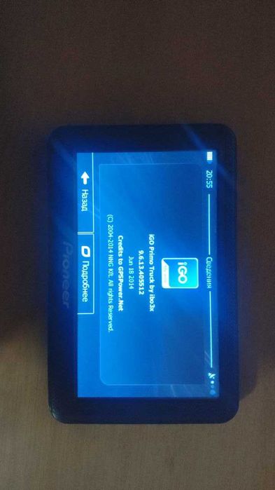 GPS навігатор Pioneer з новою картою Європи для вантажних авто