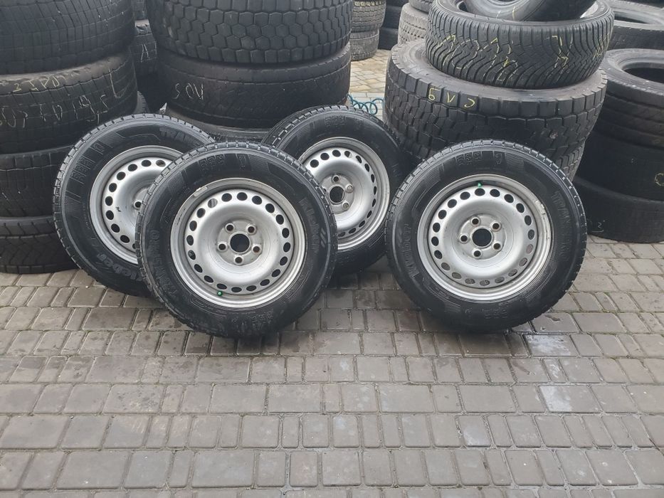 Диски 5×120 R16 ET51 Volkswagen T5 T6 + 215 65 16c Kleber літо бу