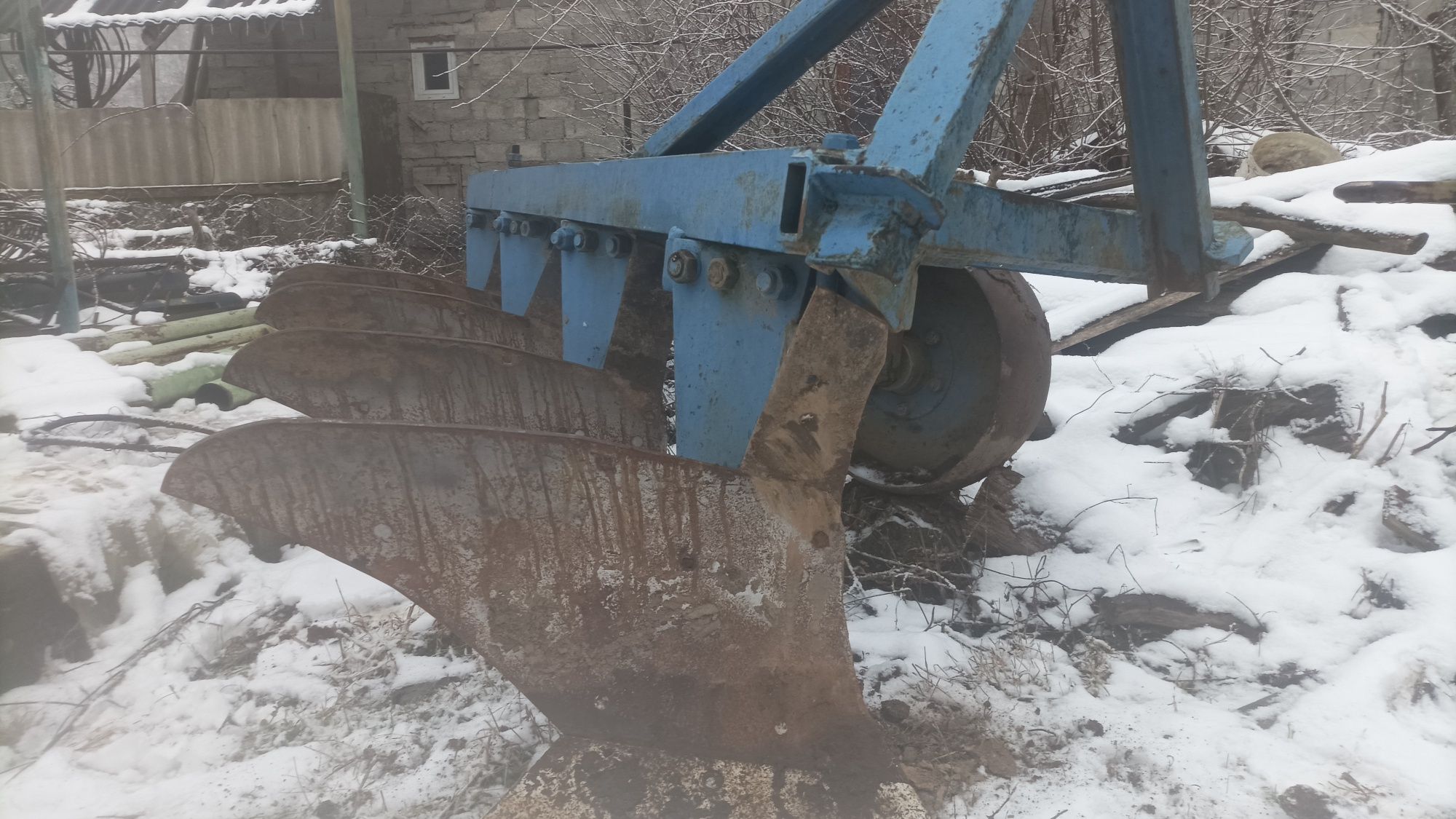 Плуг навісний саморобний