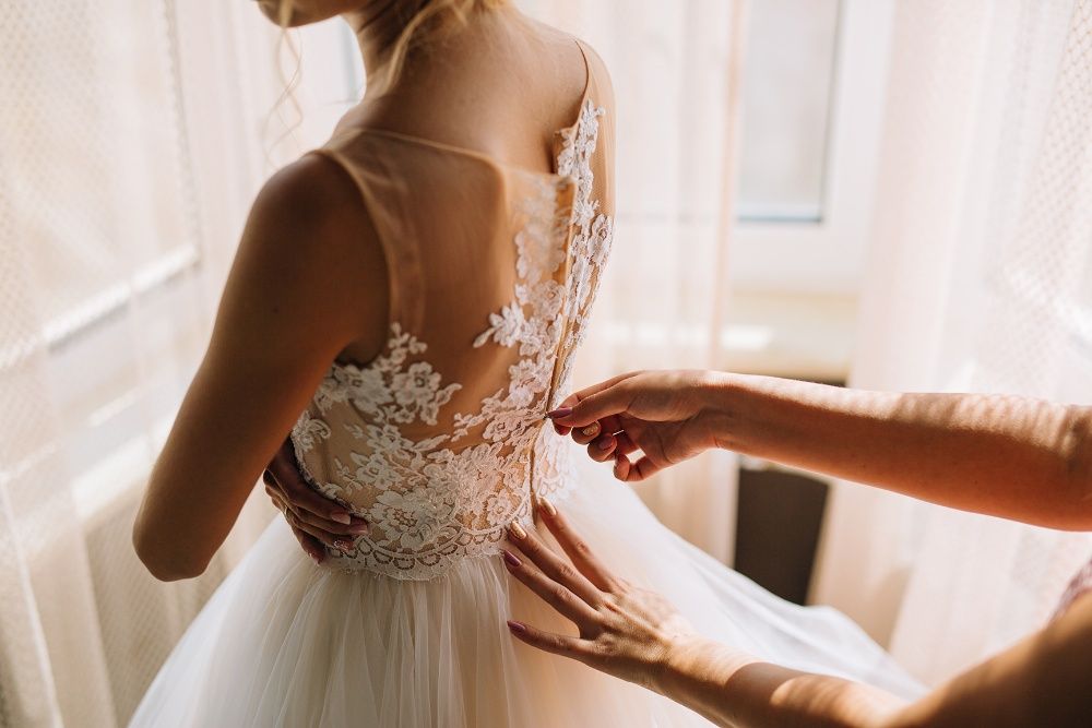 свадебное платье