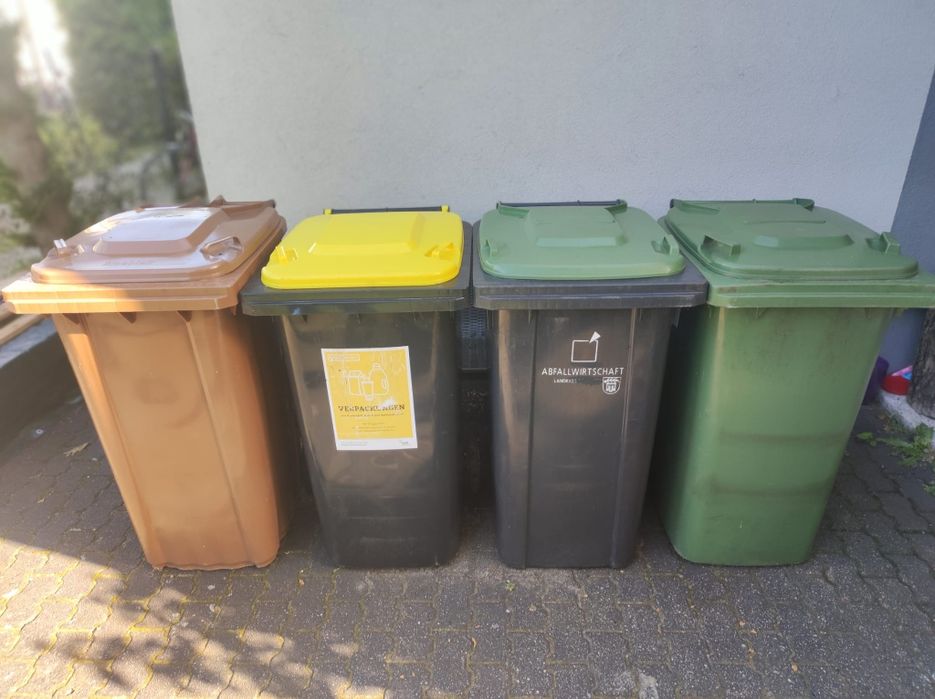 Kosz kontener śmietnik 240 l / 180/  140l / 120 l / 360L / Transport