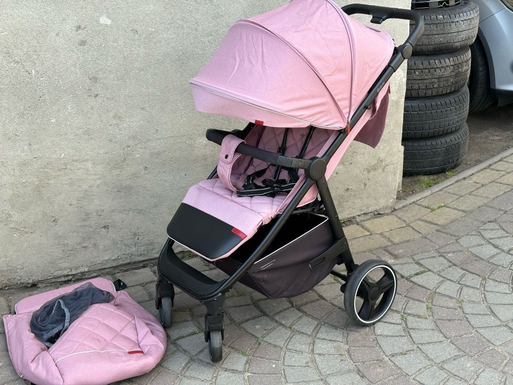 Carrello Bravo Wózek całoroczny Różowy super stan Spacerowka