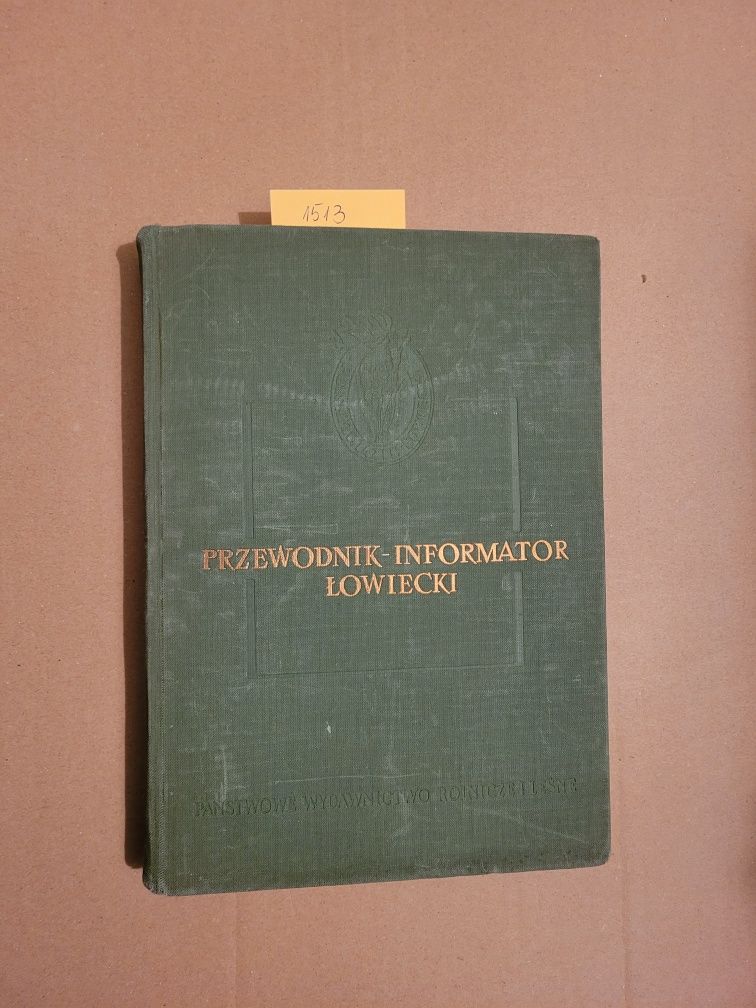 1513. " Przewodnik informator łowiecki 1955