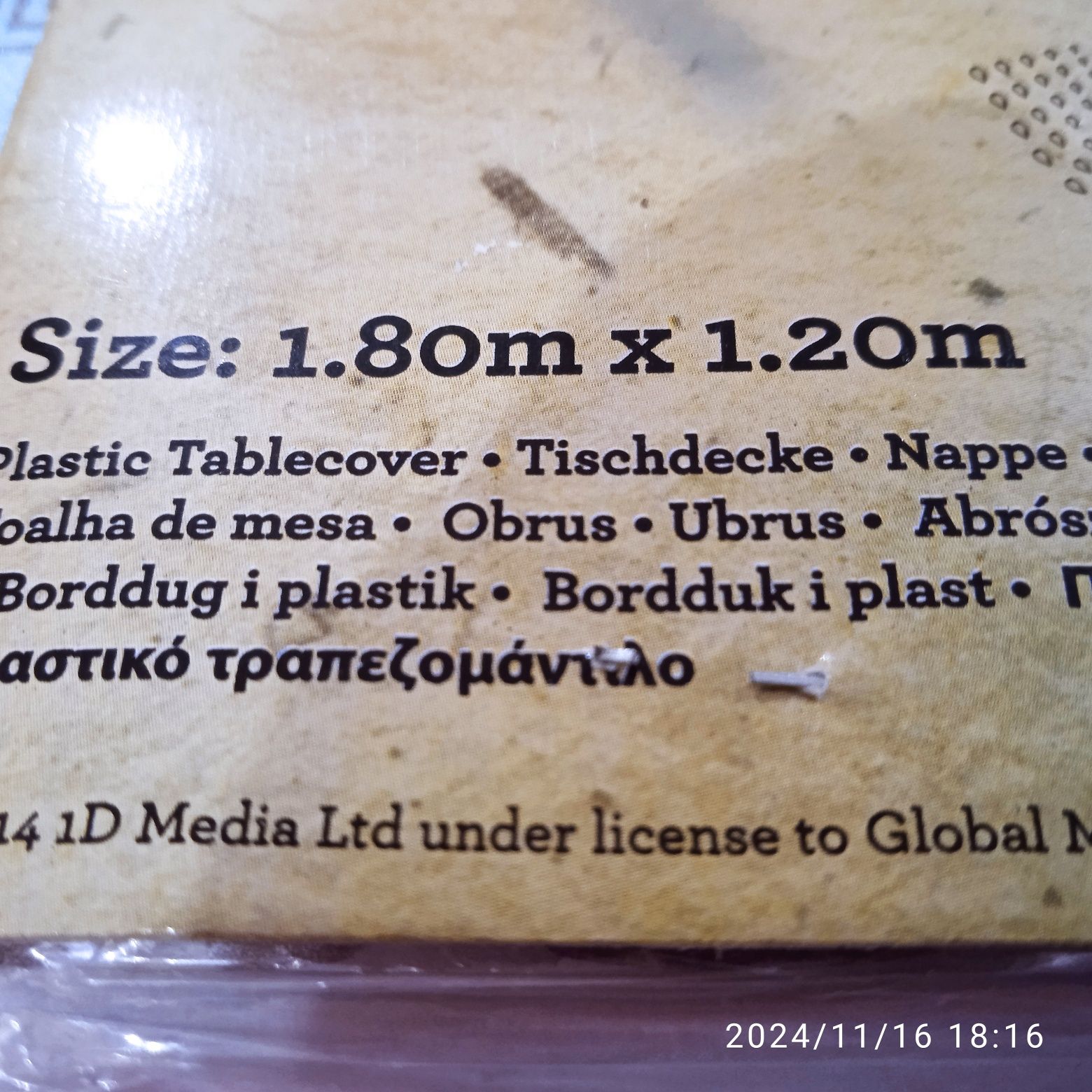 Obrus z One direksyn