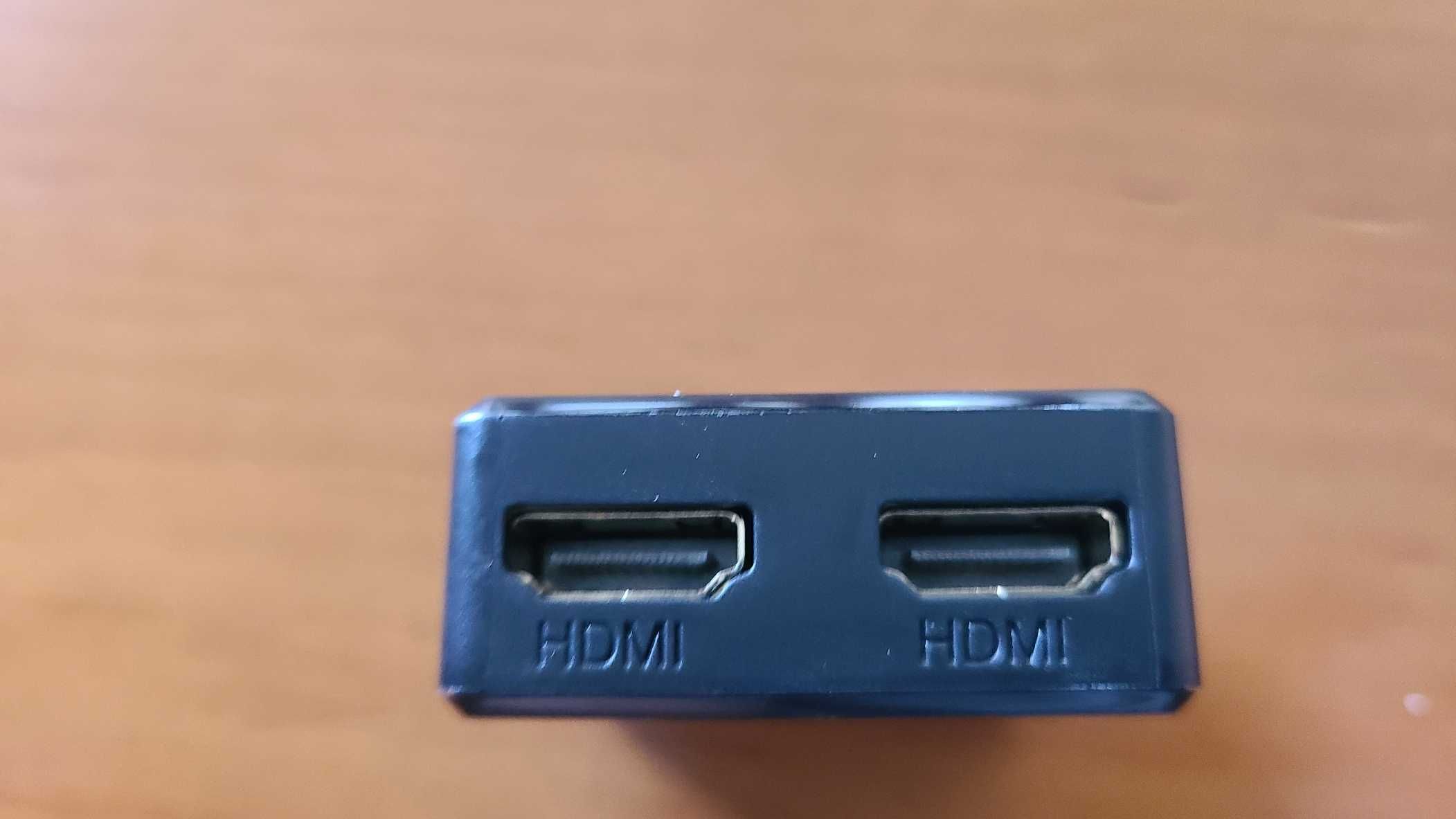 Comutador de portas HDMI 2 portas