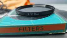 Filtr podczerwieni IR 720nm – idealny do fotografii IR