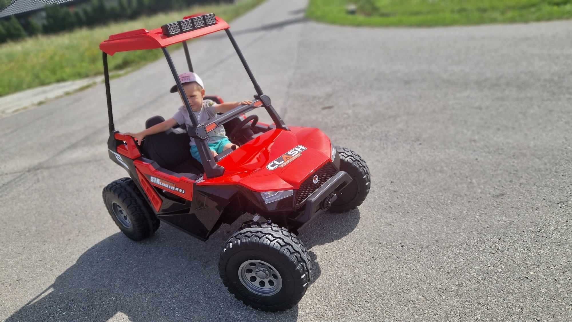 Autko dla dzieci BUGGY CLASH STRONG 600W na akumulator do 16km/h