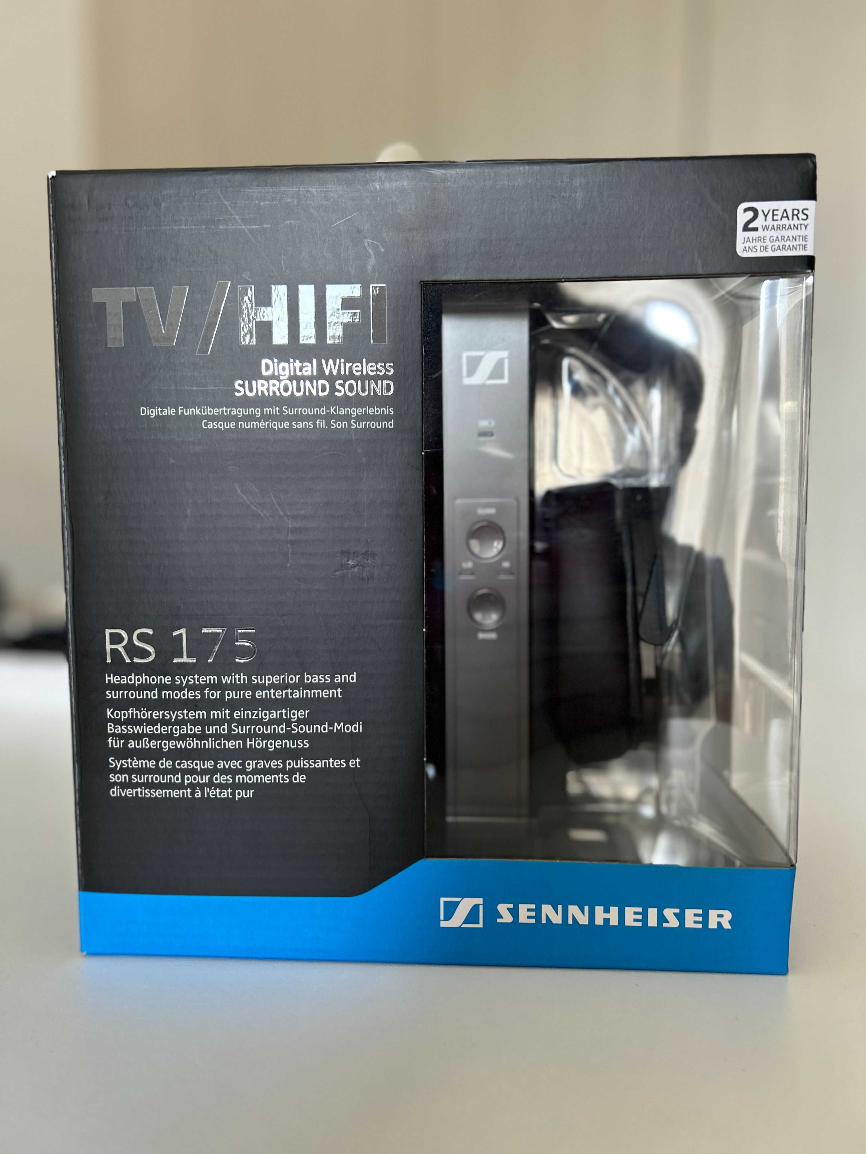 Auscultadores sem fios SENNHEISER RS HDR 175