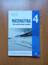 Matematyka 4 zbiór zadań zakres rozszerzony