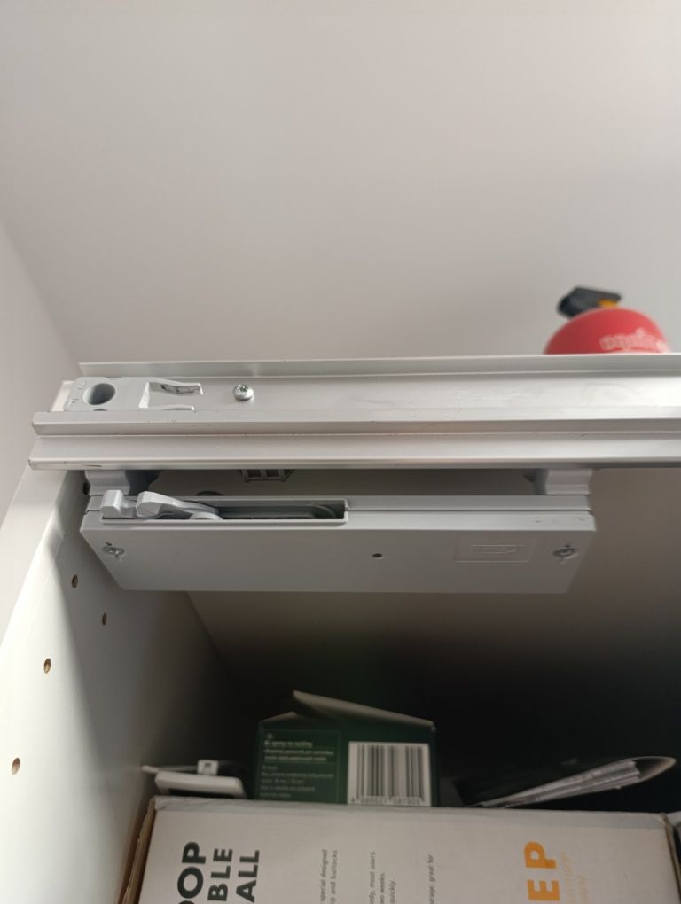 Drzwi przesuwne wraz z prowadnicą Ikea Auli 200x236