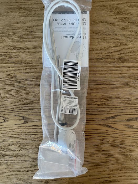 Terma Meg 400W biała do grzejnika łazienkowego Terma