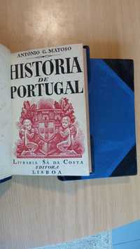 História de Portugal, António G Mattoso, 2 vol