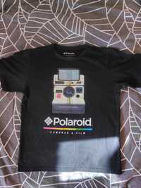 Koszulka t-shirt Polaroid pull&bear  lato męska