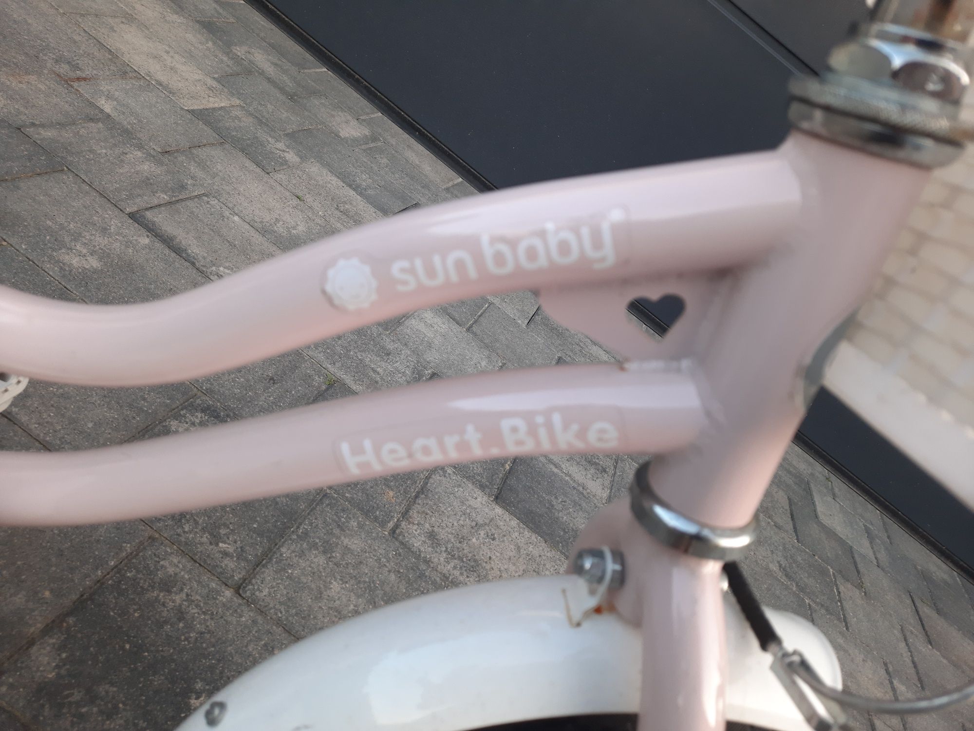 Rowerek  dziecięcy dla dziewczynki sun boby Heart Bike  14"