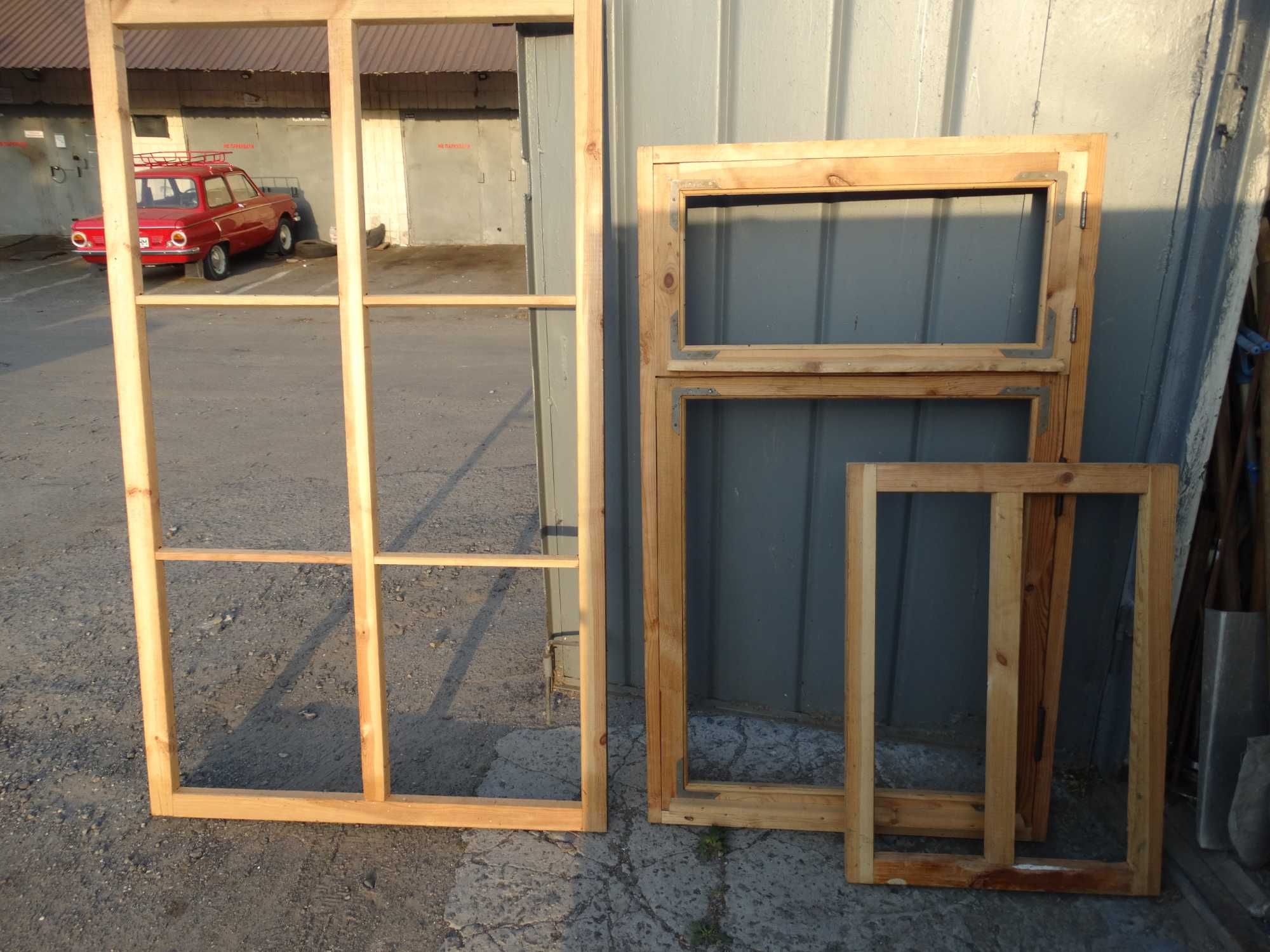 Продам деревянные оконные рамы для постройки дома