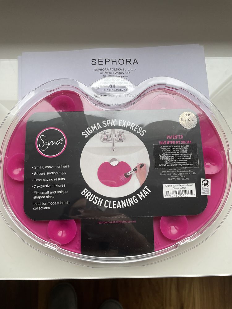 Sigma Beauty mata do czyszczenia pędzli Sephora