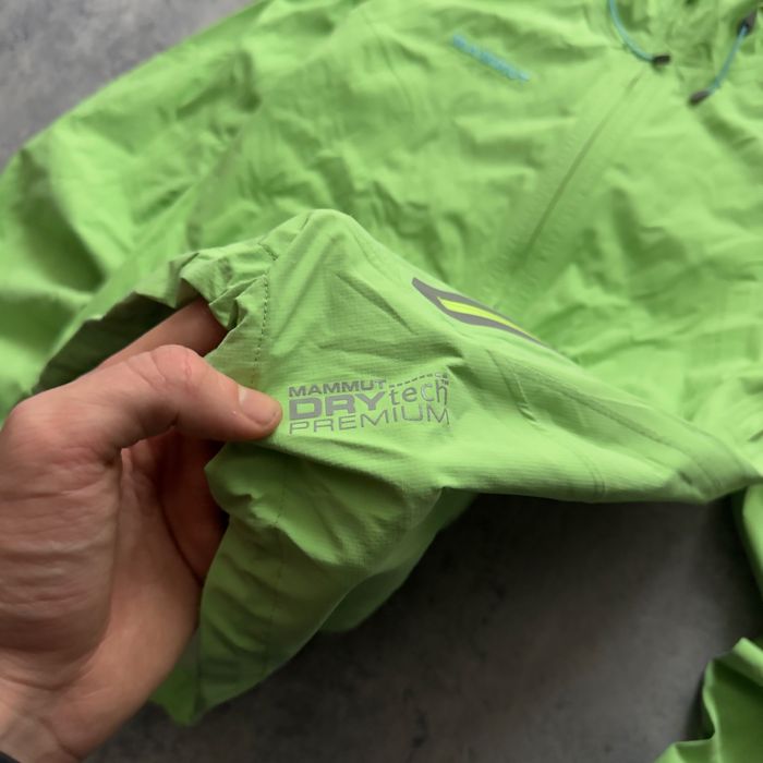Куртка вітровка mammut drytech premium waterproof jacket x ortovox