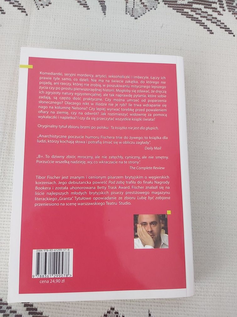 Lubię być zabijana Tibor Fischer