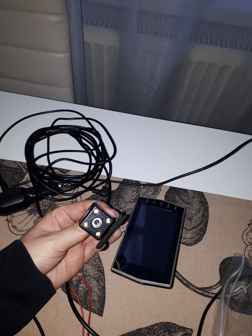 Kamera samochodowa Full hd tył przód kamera cofania wideorejestrator