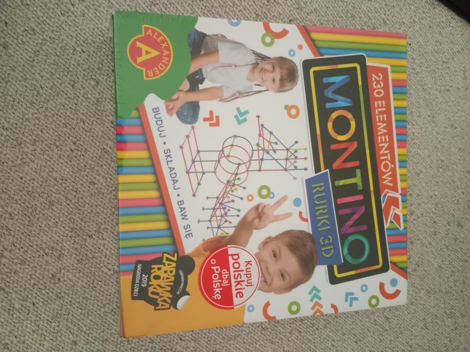 Nowe nieużywane Montino Rurki 3D 230 elementów