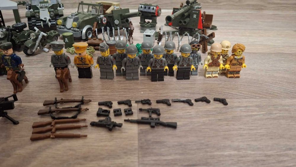 Лего аналог. Enlighten Combat Zones 1702, 1704, 1708, 1710