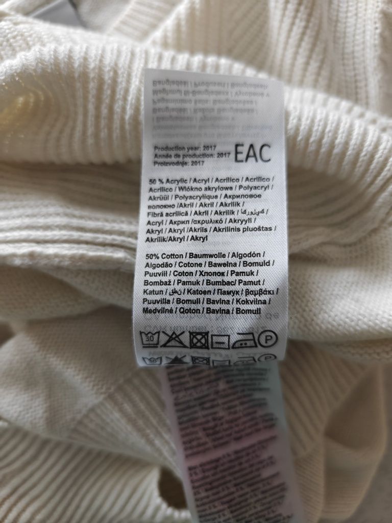 Sweterek sweter bawełna dziergany Vero Moda M