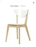 Cadeira NORDMYRA branco/bétula IKEA