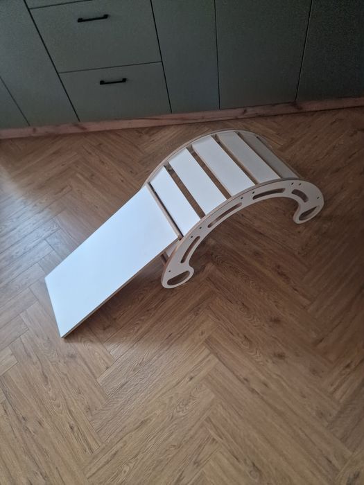 Drewniana zjezdzalnia bujak