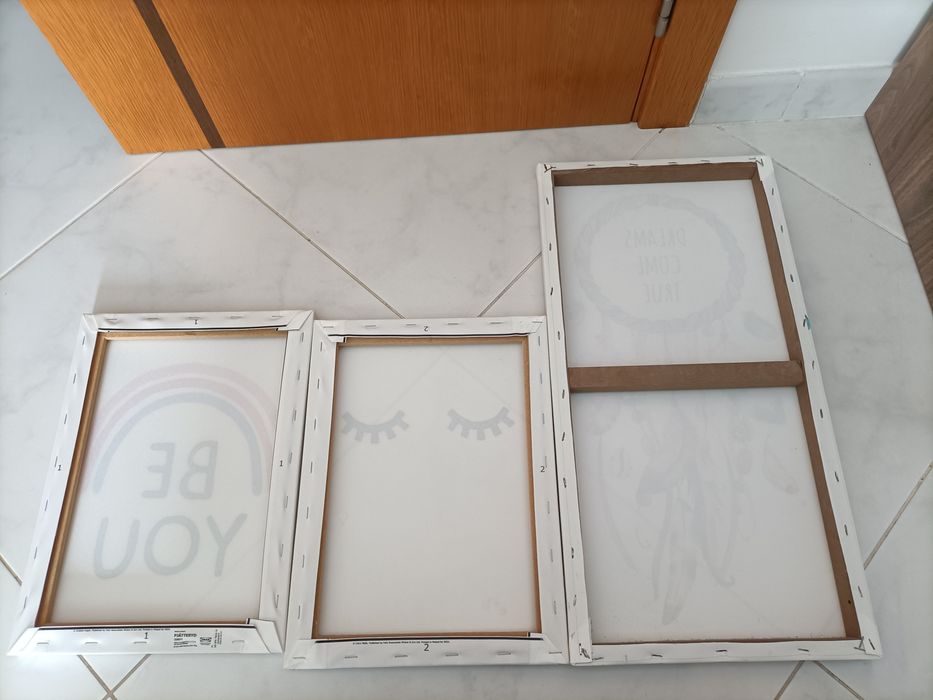 Vendo 3 Telas Decorativas