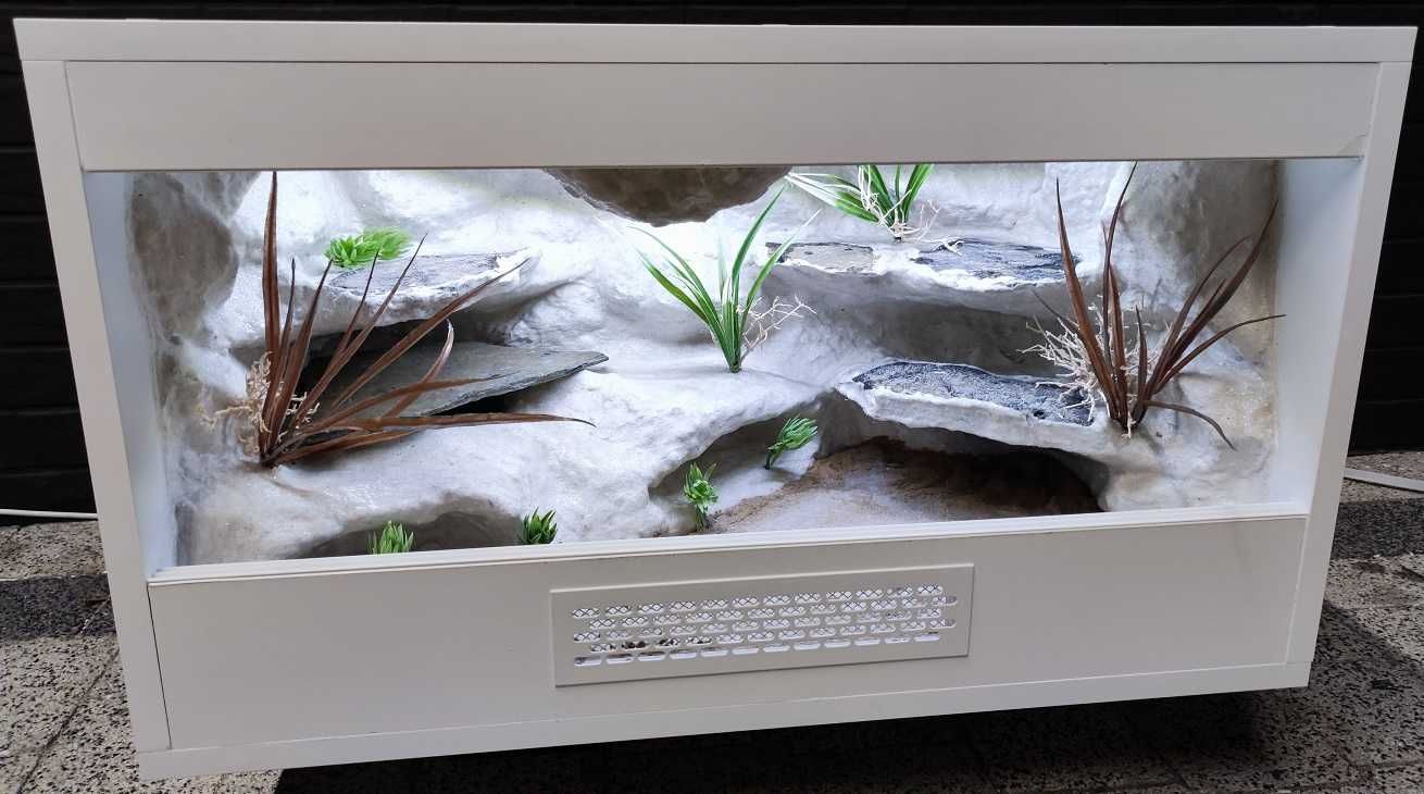 Terrarium nr481 70/40/40 dla gekona lamparciego - NA ZAMÓWIENIE