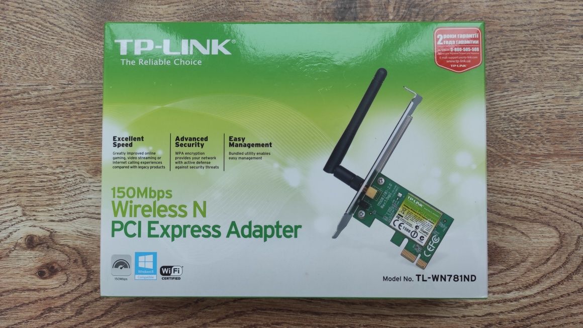 Мережевий Wi-Fi адаптер TP-LINK TL-WN781ND