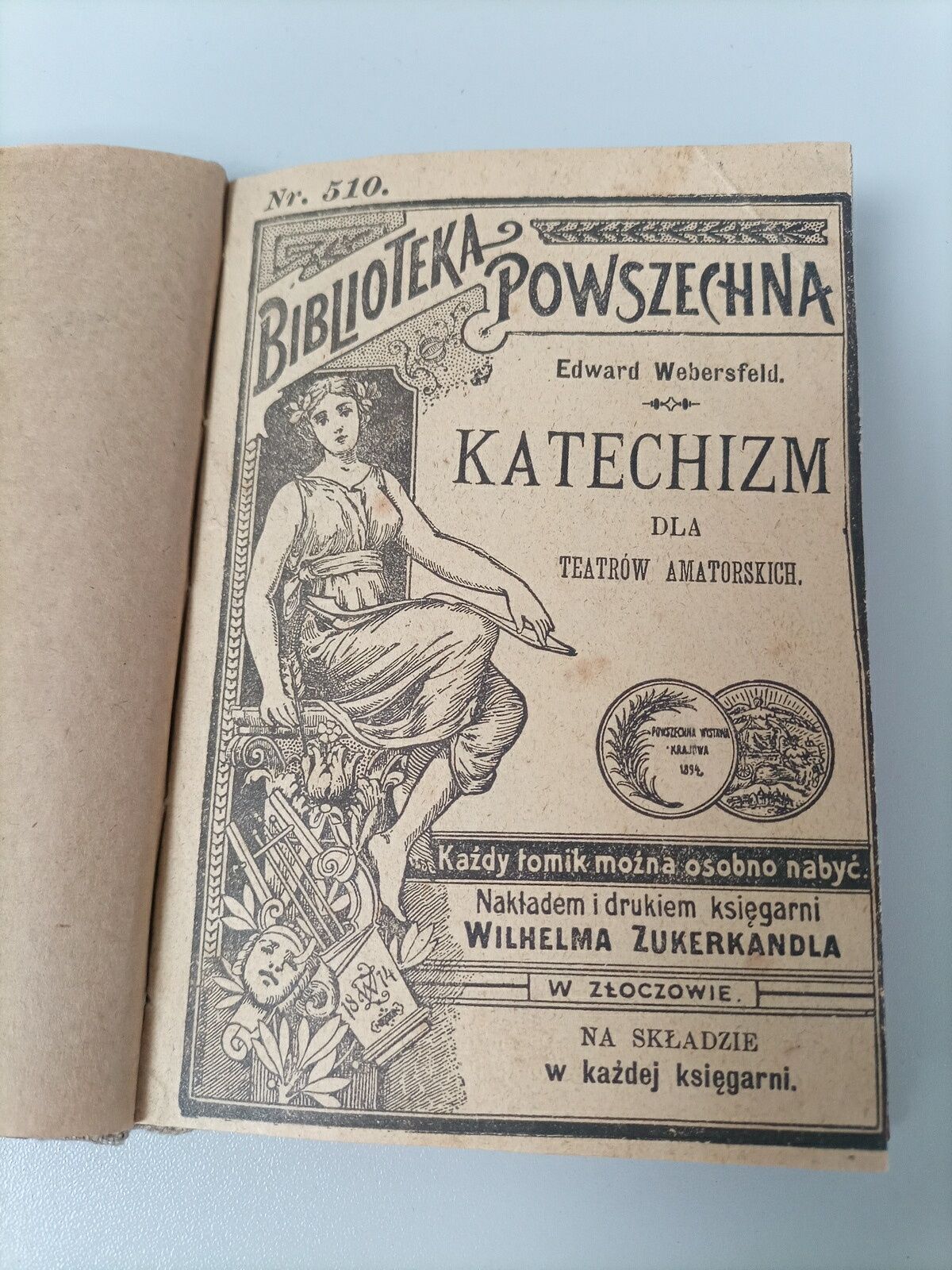 Edward Webersfeld, Katechizm dla teatrów amatorskich, 1905