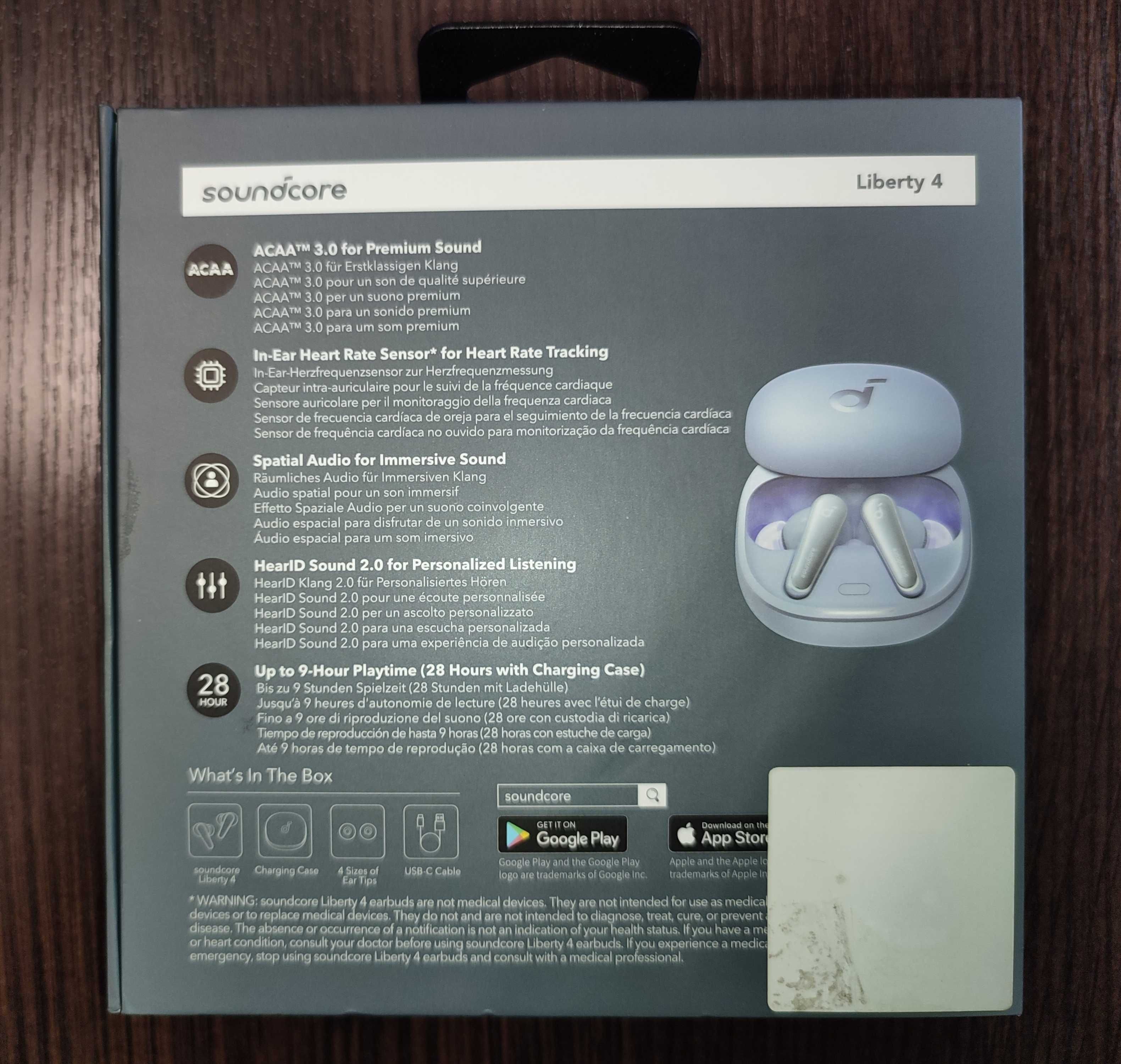 Навушники TWS Anker SoundCore Liberty 4 Blue