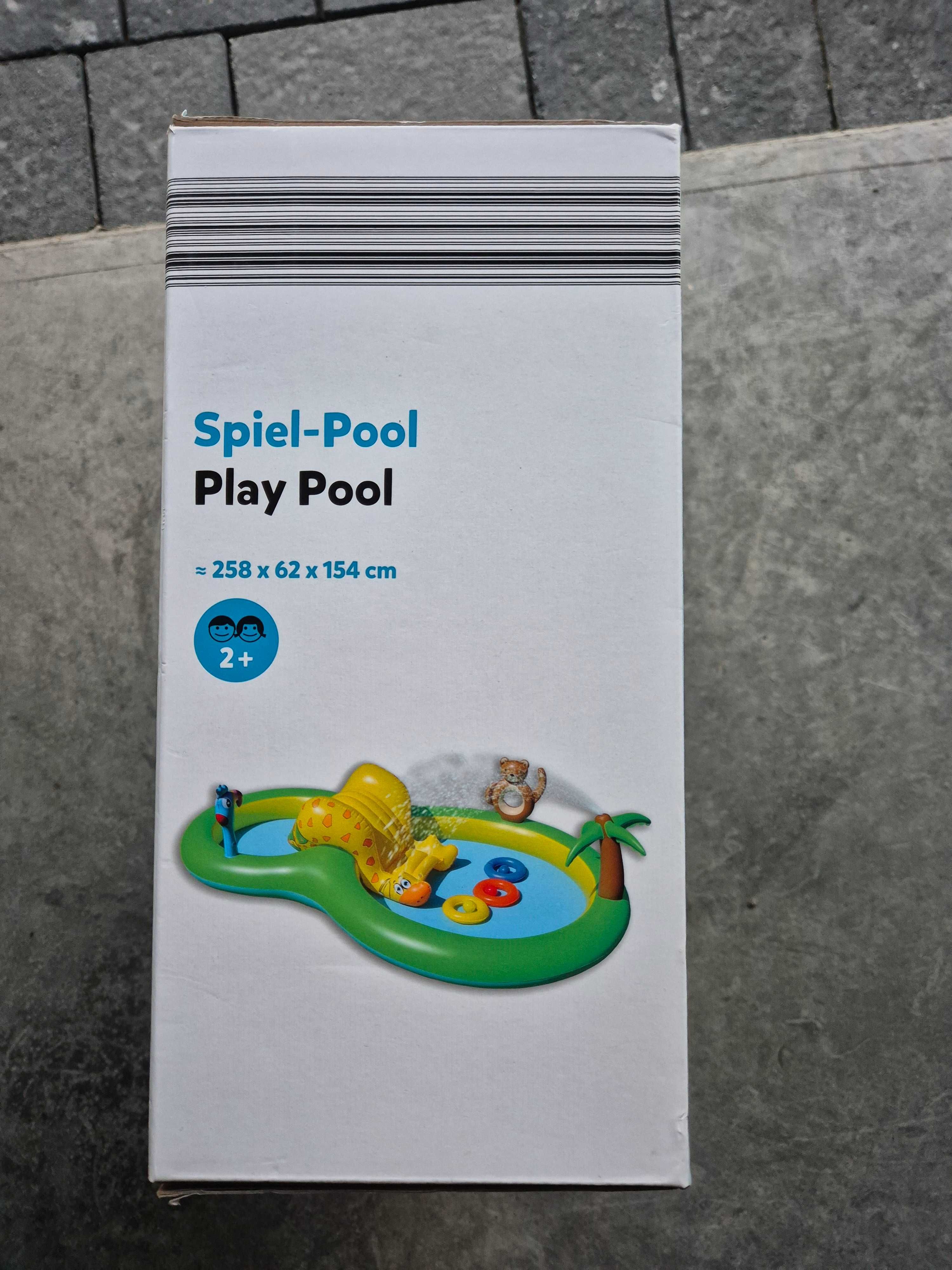 BASEN Wodny plac zabaw Spiel-Pool Inflable Play Pool Kid Land