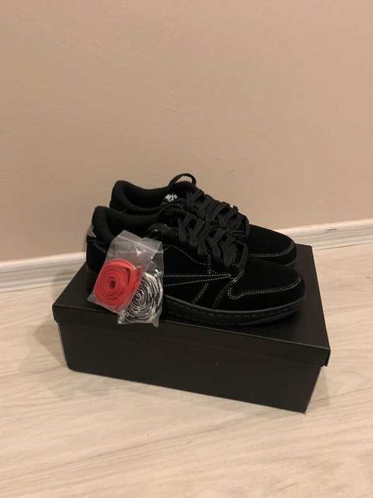 Jordan 1 Retro Low OG SP Travis Scott Black Phantom R.42