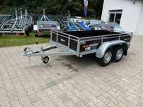 Vesta LIGHT25WDA  Przyczepa samochodowa TANDEM 2-osiowa burty ze sklejki 251x135cm Vesta