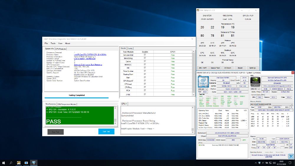 Intel i7-6700K (4.0 Ghz) - Processador (CPU) - Socket (LGA) 1151 (12)