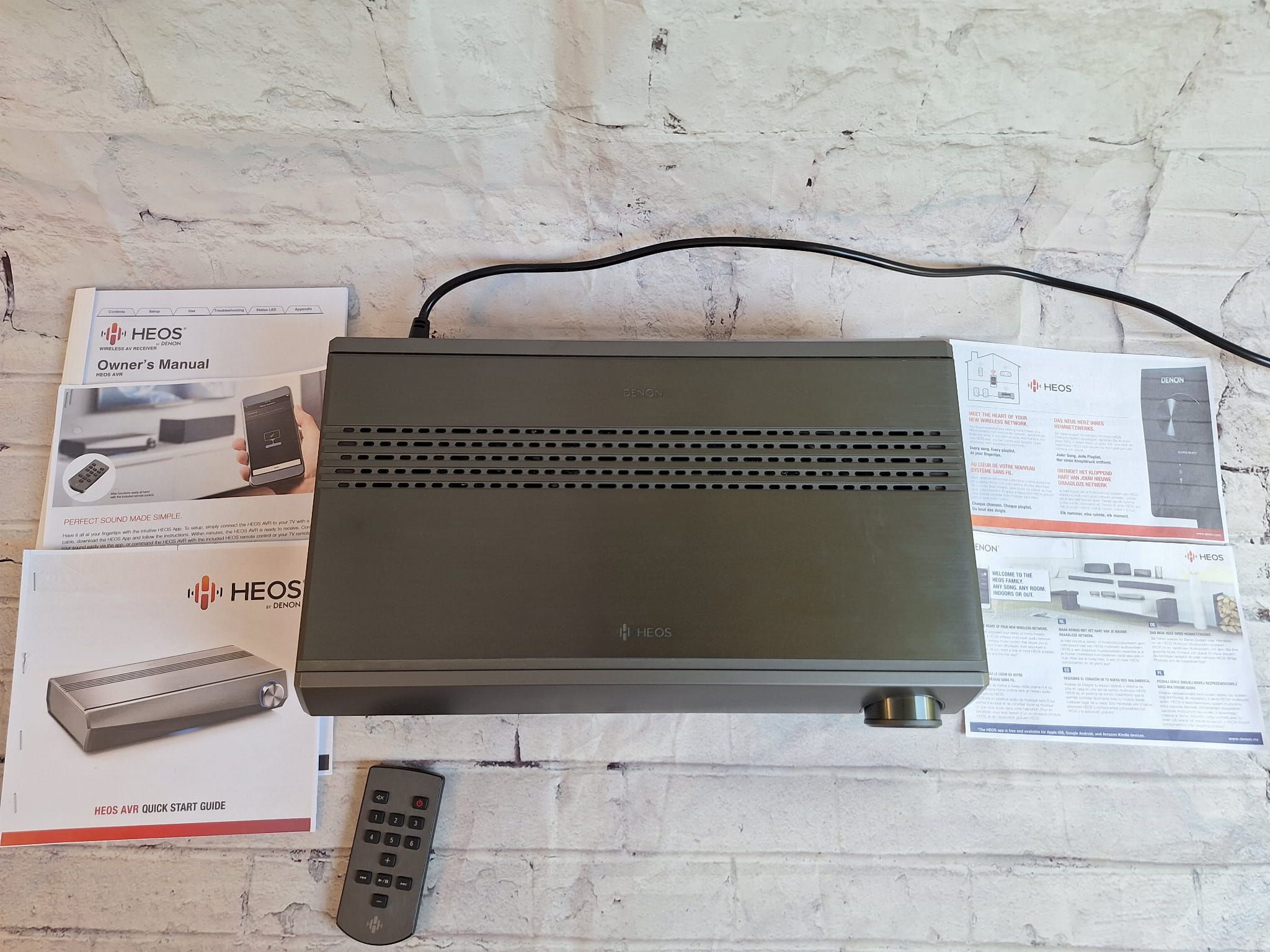 Denon 5.1 Heos AVR 4k Wifi BT Spotify