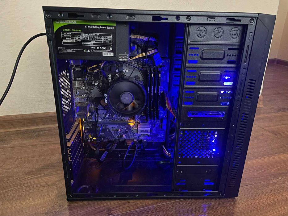 Ігровий комп'ютер Ryzen 5 3400G vega11+Asus Prime-B450M-A+16Gb ОЗУ